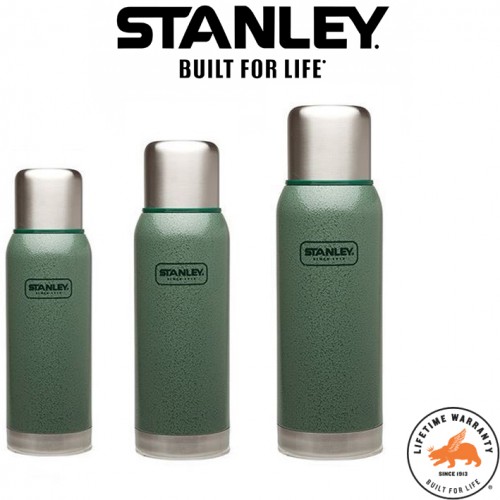 Stanley Adventure Stainless Steel Vacuum Bottle - Hammertone Green